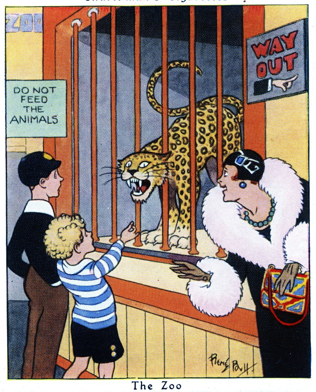 Zoo, 1936 od René Bull
