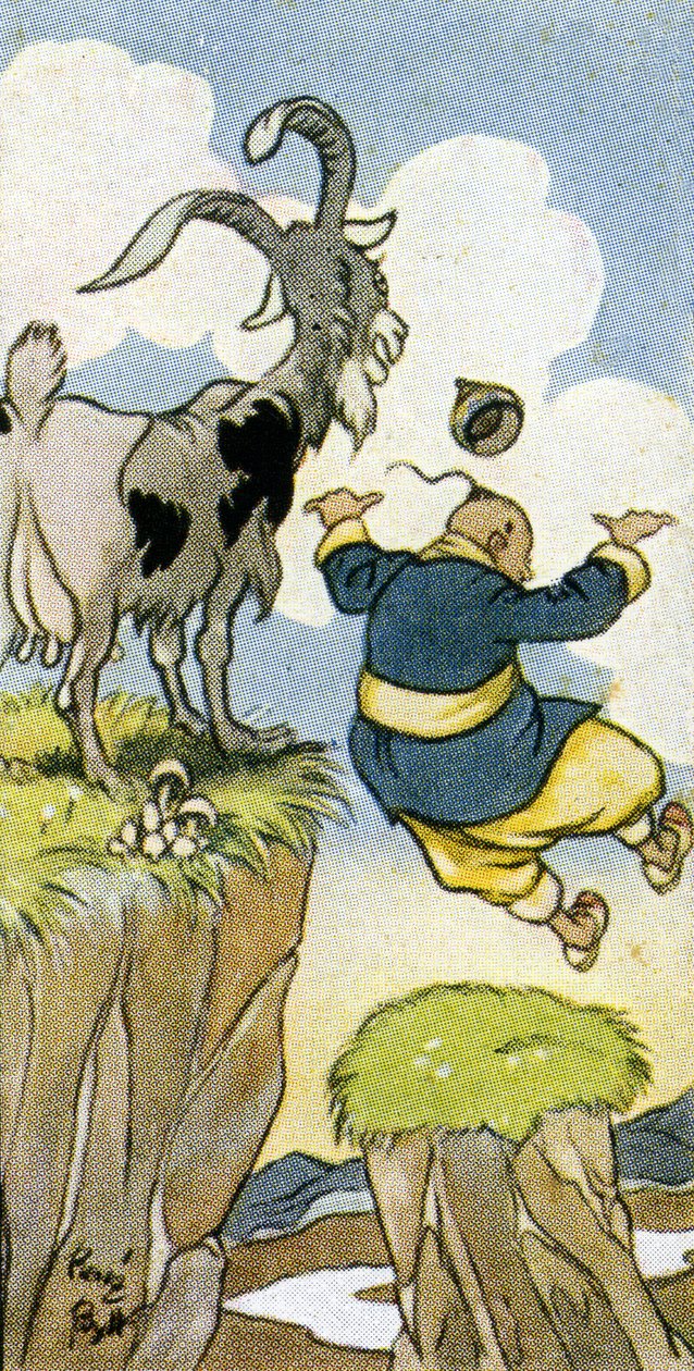 „Jít dál je stejně špatné jako zaostávat“, 1932 od René Bull