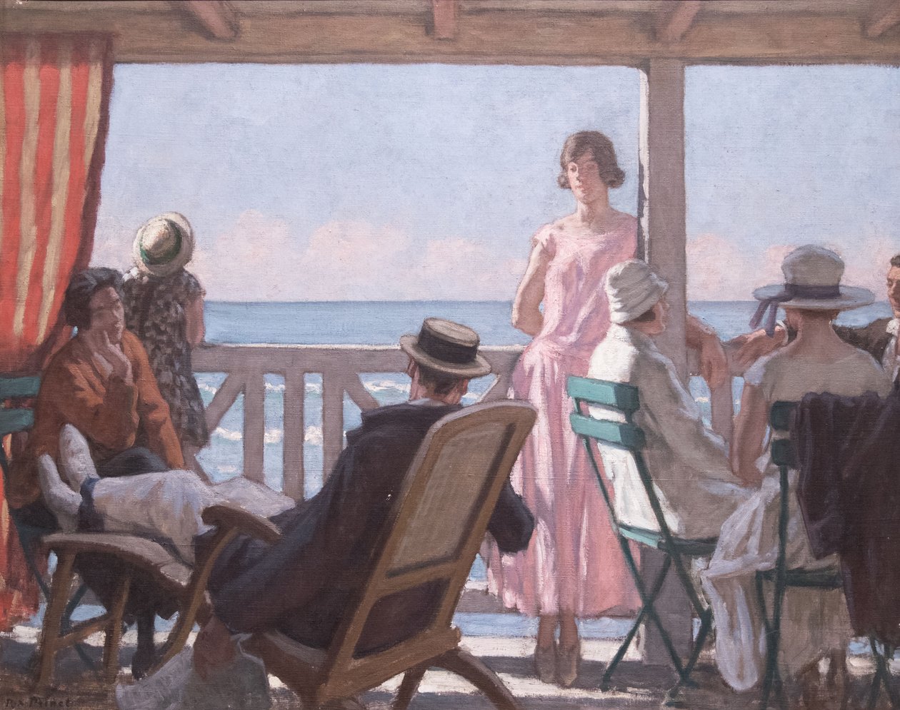 Na okraji Lamanšského průlivu, c. 1924. od René François Xavier Prinet