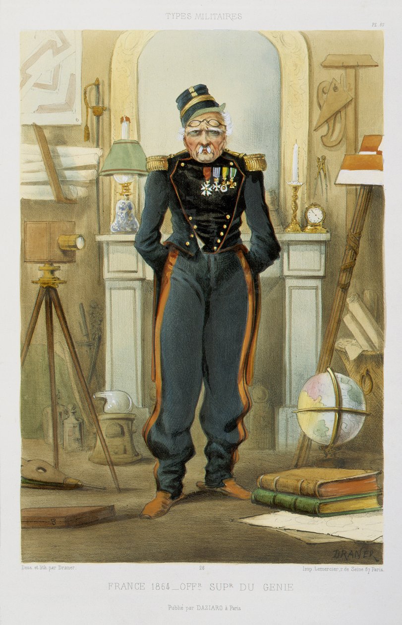 Starší voják, 1864 od Renard Jules Draner