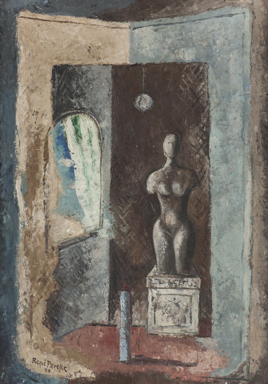 Socha, 1929 od Renato Paresce