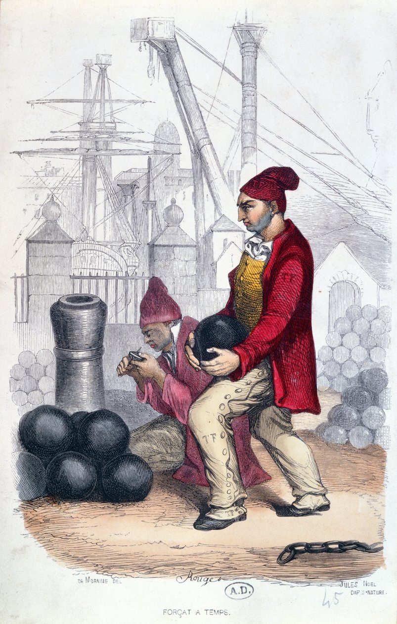 Odsouzený, kolem roku 1840 od Rene Demoraine