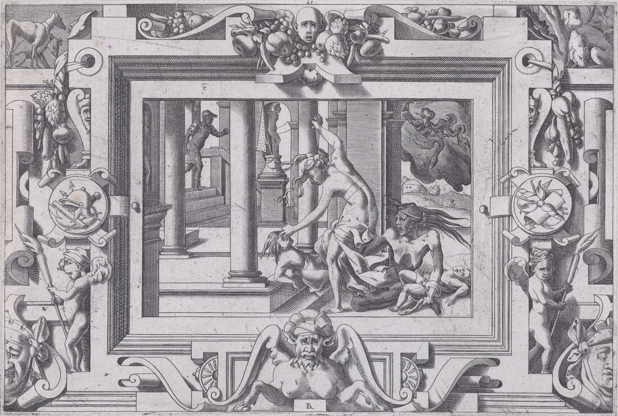 Medea Kills Her Two Children od Jasona Pour qui d