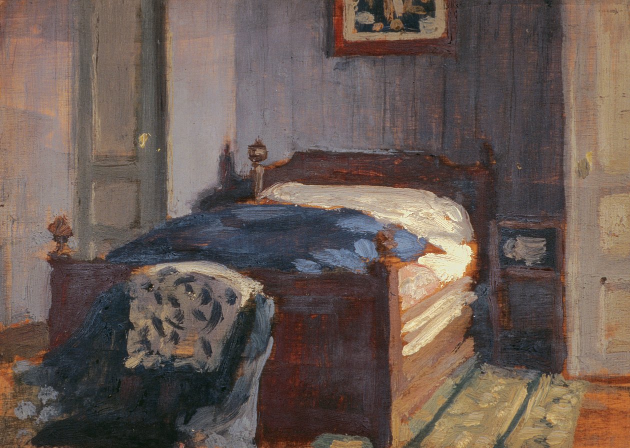Moje postel v Suaucourt od René François Xavier Prinet