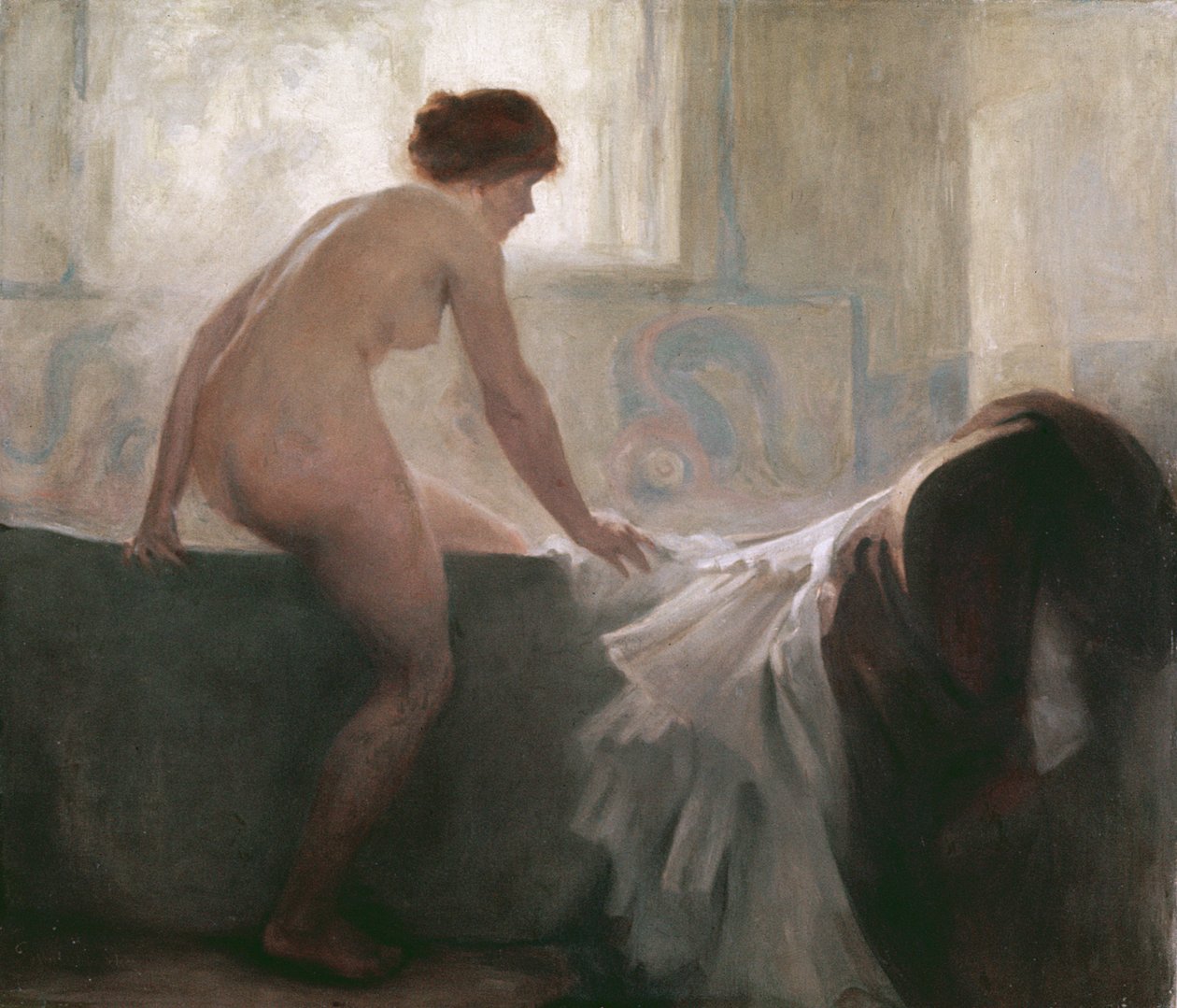 Žena koupání od René François Xavier Prinet