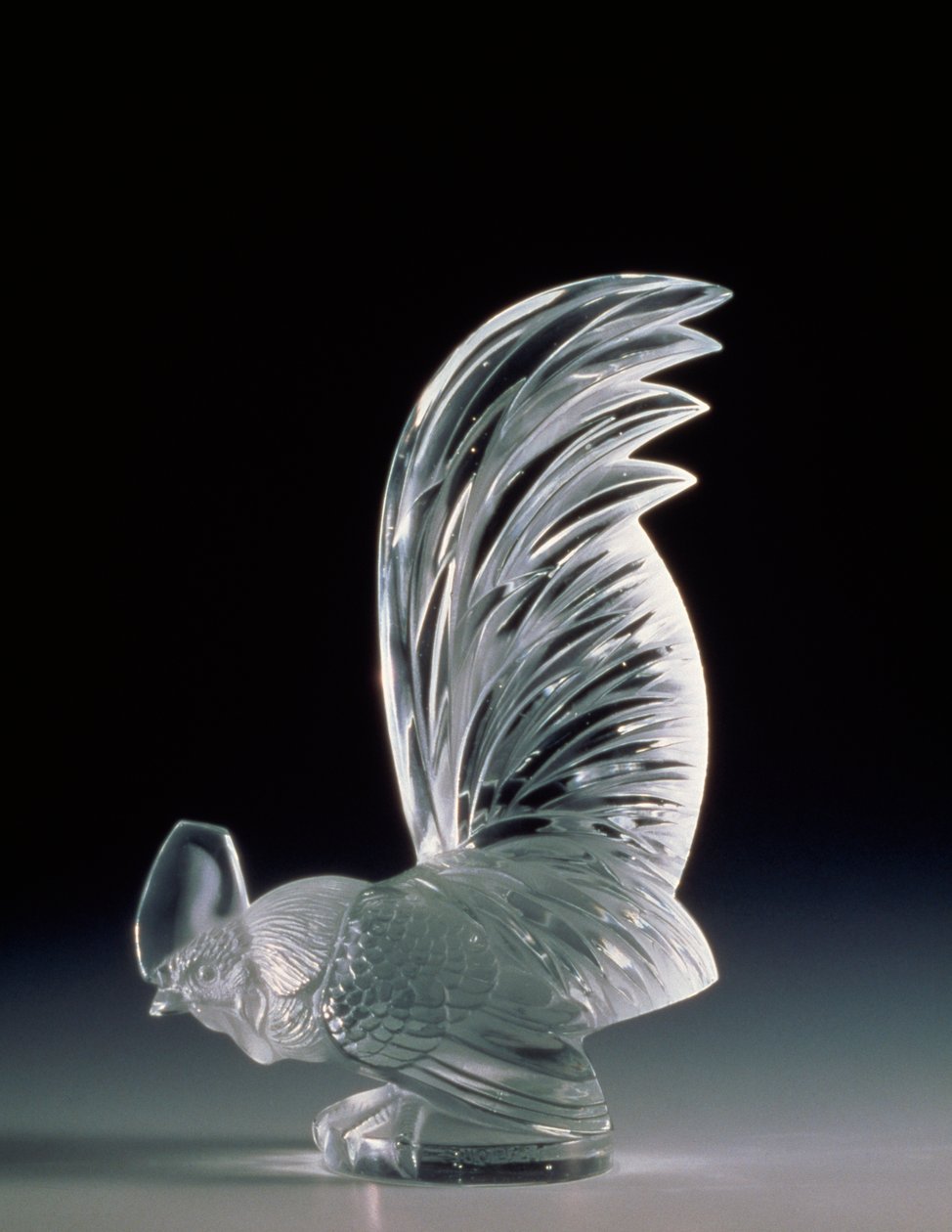 Coq Nain (malý bantam) uzávěr chladiče od Rene Jules Lalique