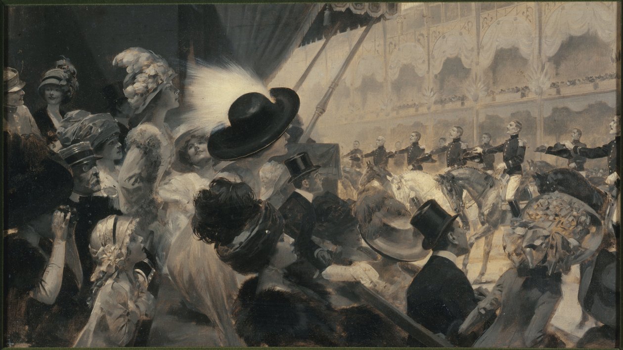 Kolotoč v Grand-Palais od Rene Lelong