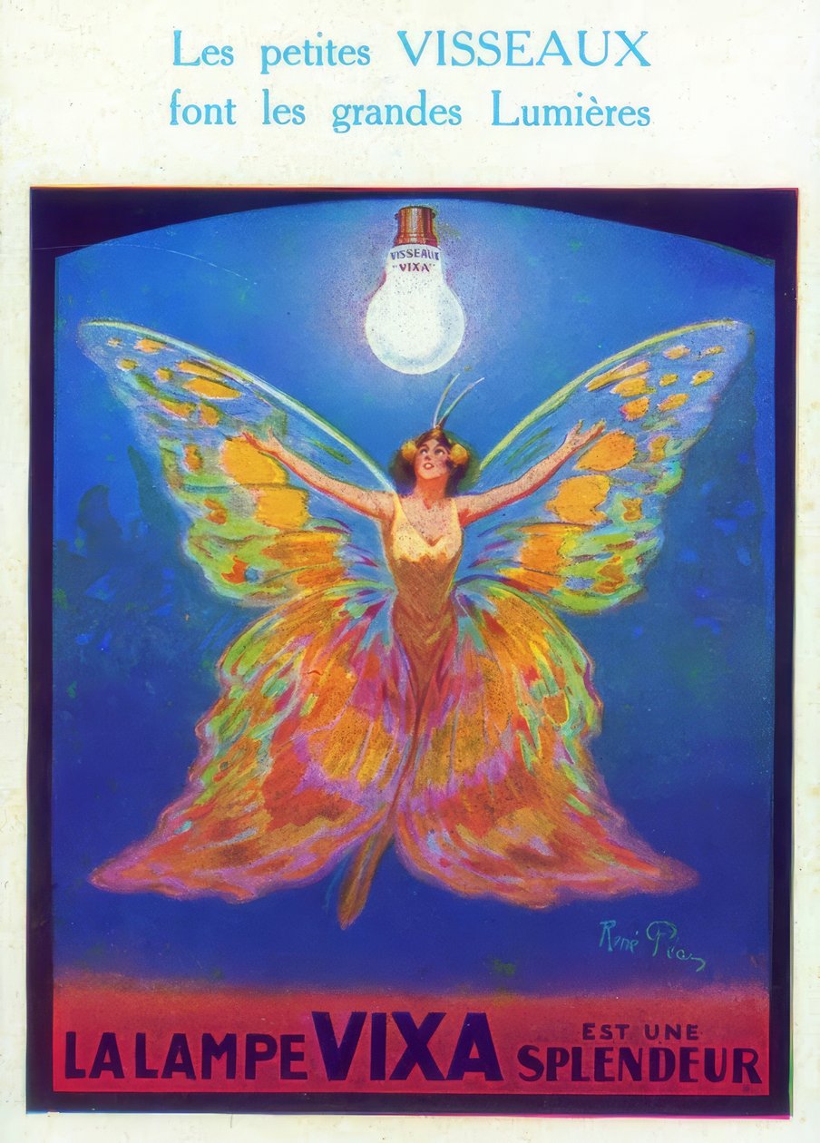 Lampy Visseaux od Rene Pean