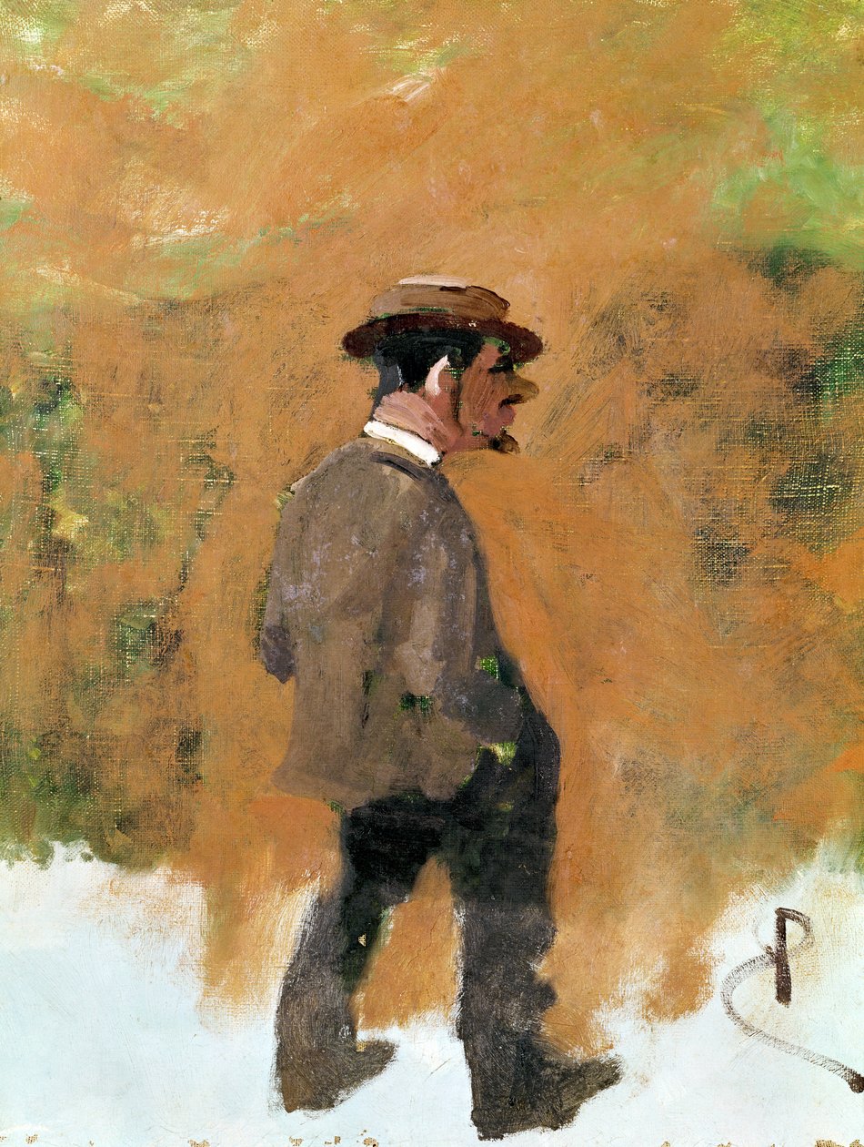 Henri de Toulouse-Lautrec (1864-1901) ve věku 19 let od Rene Princeteau