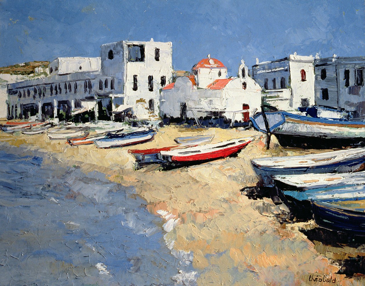 Kostel Mykonos od Renee Theobald