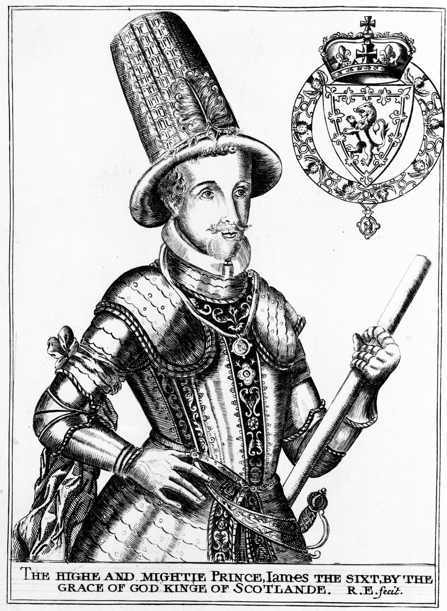 Jakub VI., kolem roku 1800 od Renold Elstrack