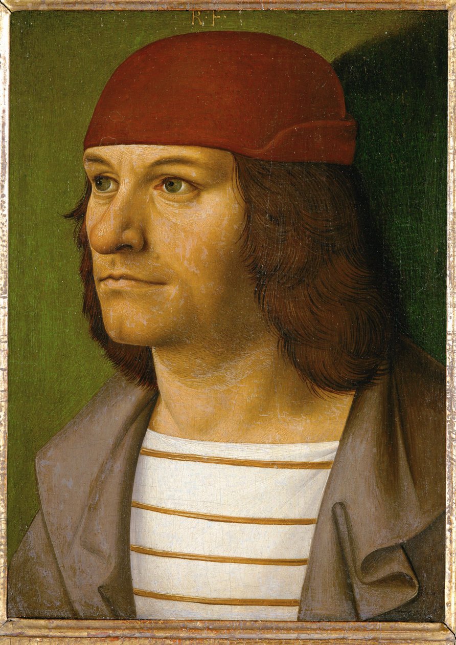 Portrét mladého muže od Reuland the Elder Frueauf