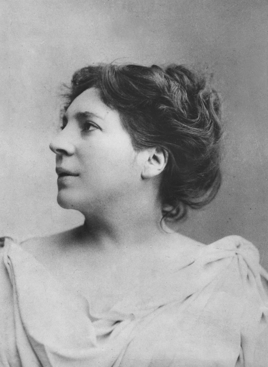 Portrét Marie-Léonide Charvinové, známé jako Agar od Reutlinger Studio