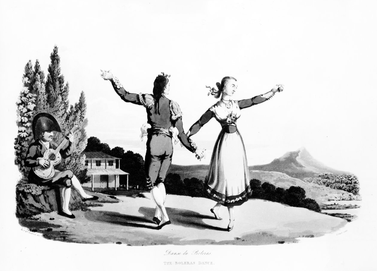 Boleras Dance, ilustrace z 