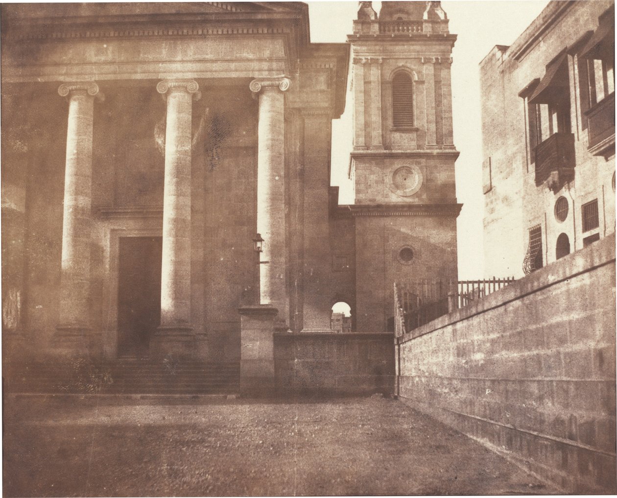 Katedrála svatého Pavla, Valletta, Malta, se zvonicí od Reverend Calvert Richard Jones