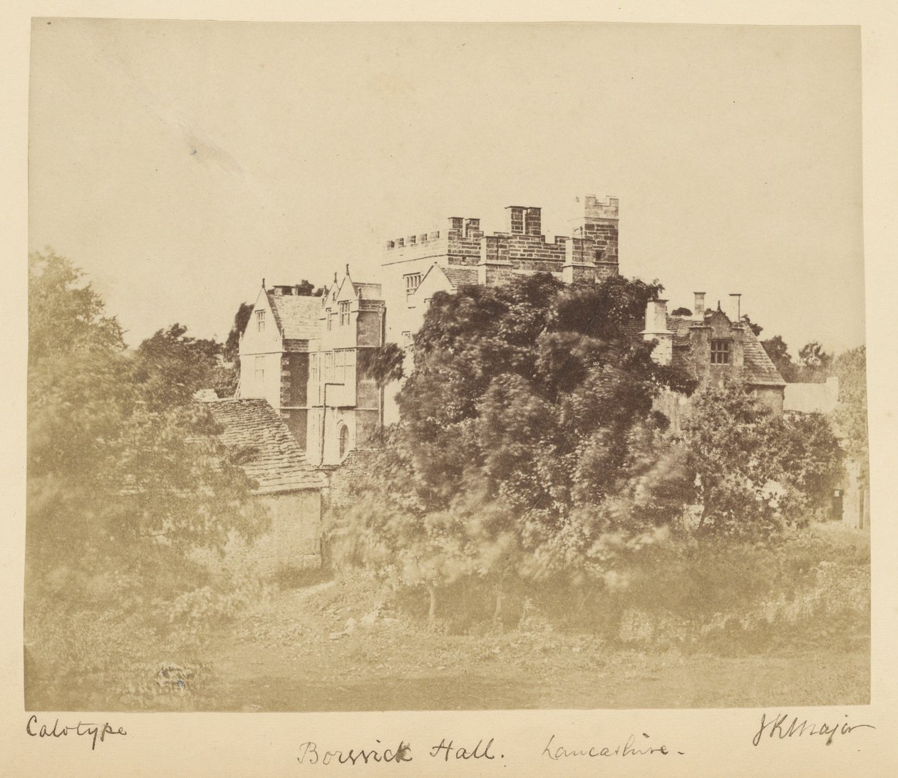 Borwick Hall, Lancashire od Reverend John Richardson Major