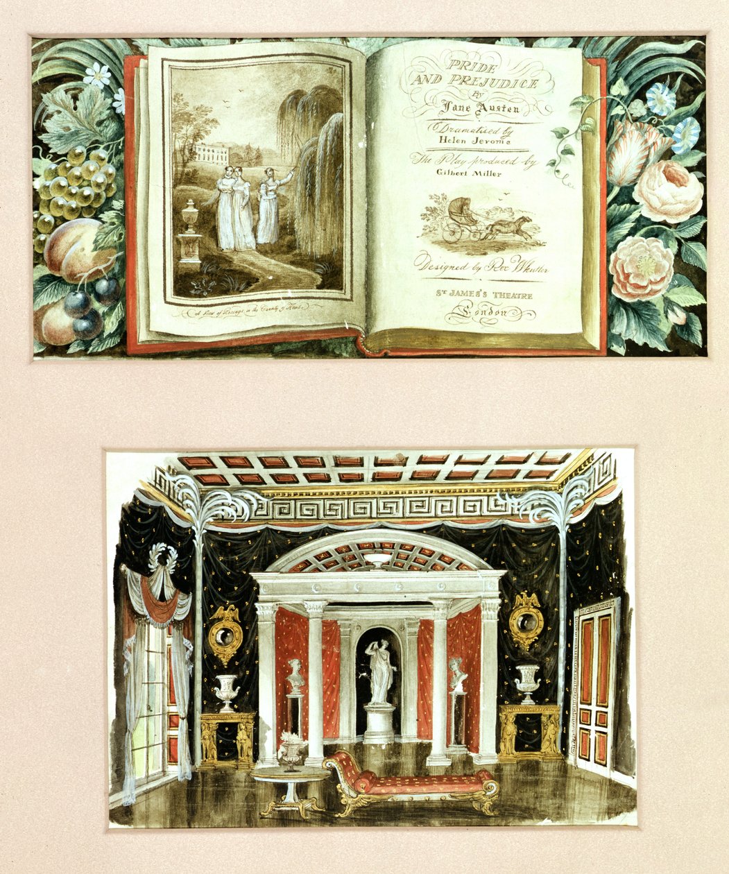 Designs for Pride and Prejudice vyrobený v St. James
