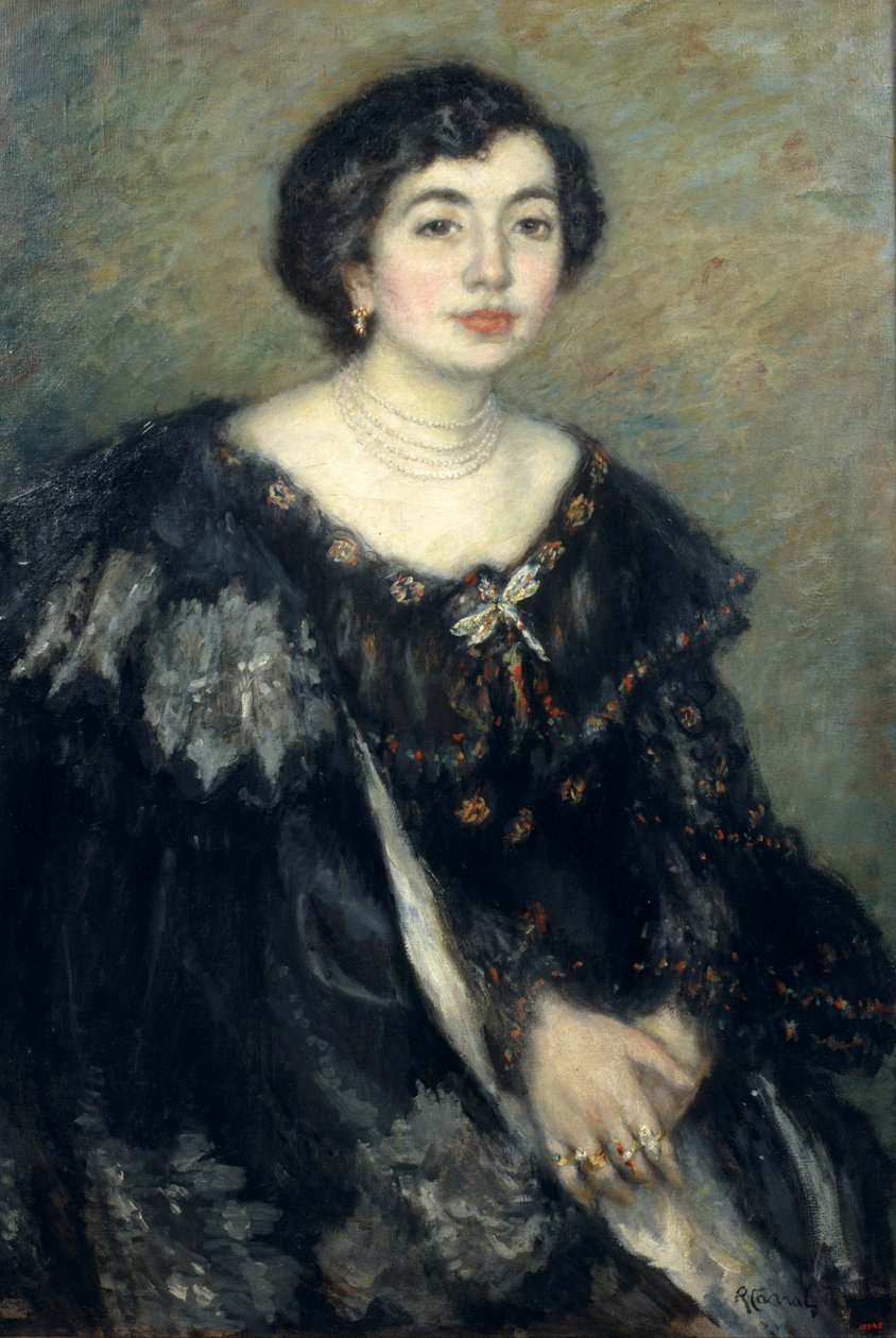Paní Amouroux (umělcova švagrová) od Ricard Canals