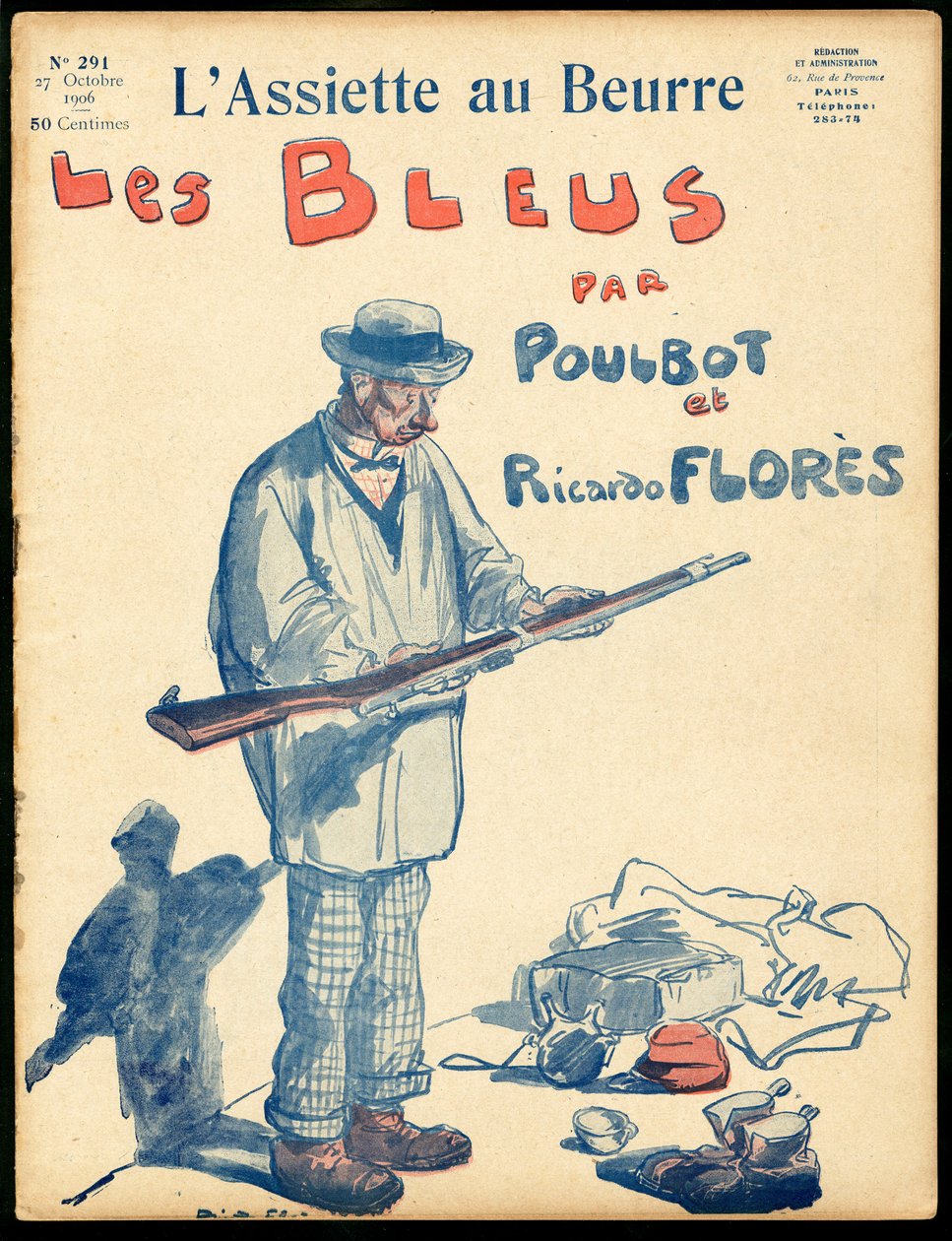 Obálka “”The Butter Tale””, číslo 291, Satirique en Colours od Ricardo Flores
