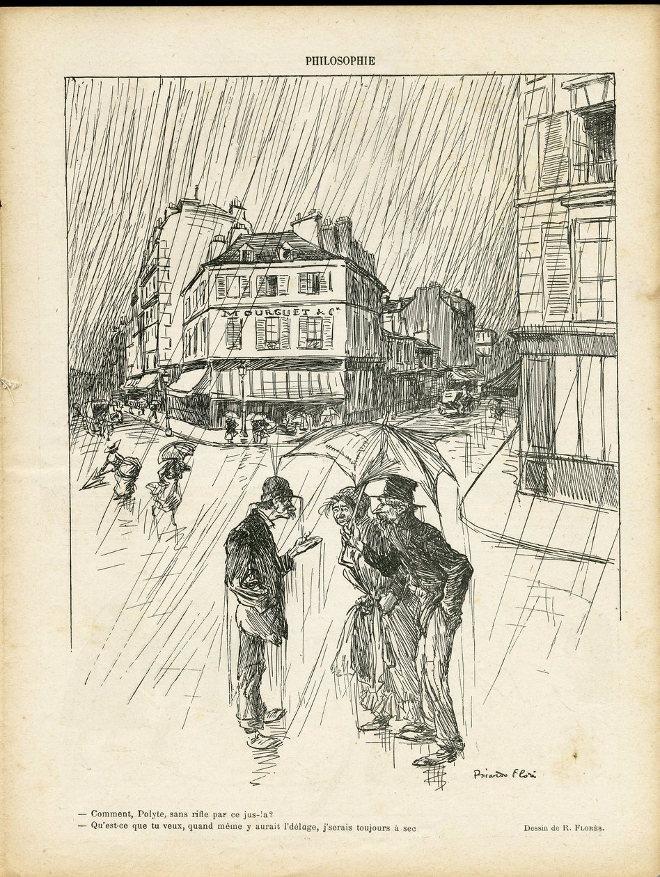 Ilustrace Ricardo Flores (1878-1918) v Le Rire od Ricardo Flores
