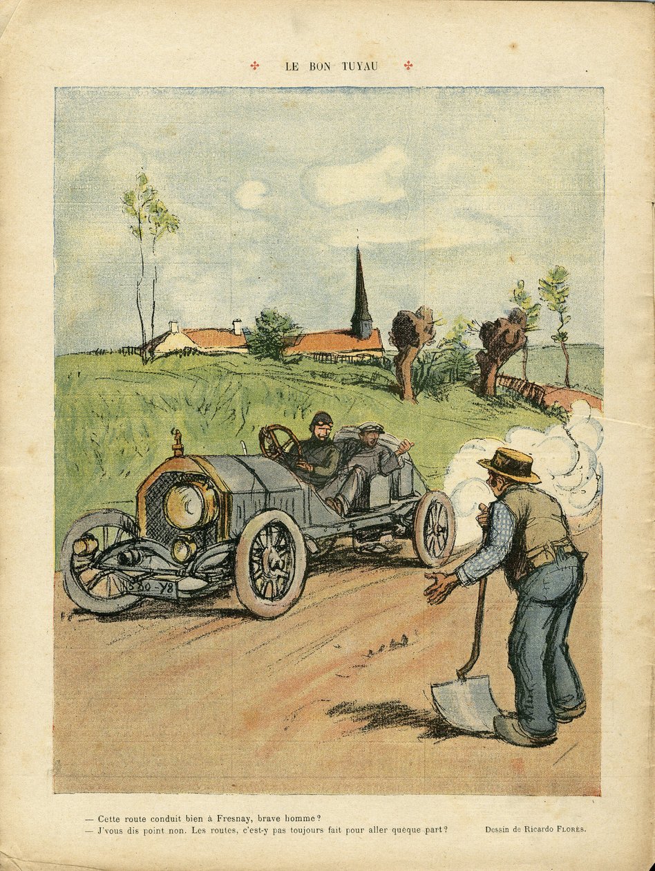 Ilustrace Ricardo Flores (1878-1918) v Le Rire od Ricardo Flores