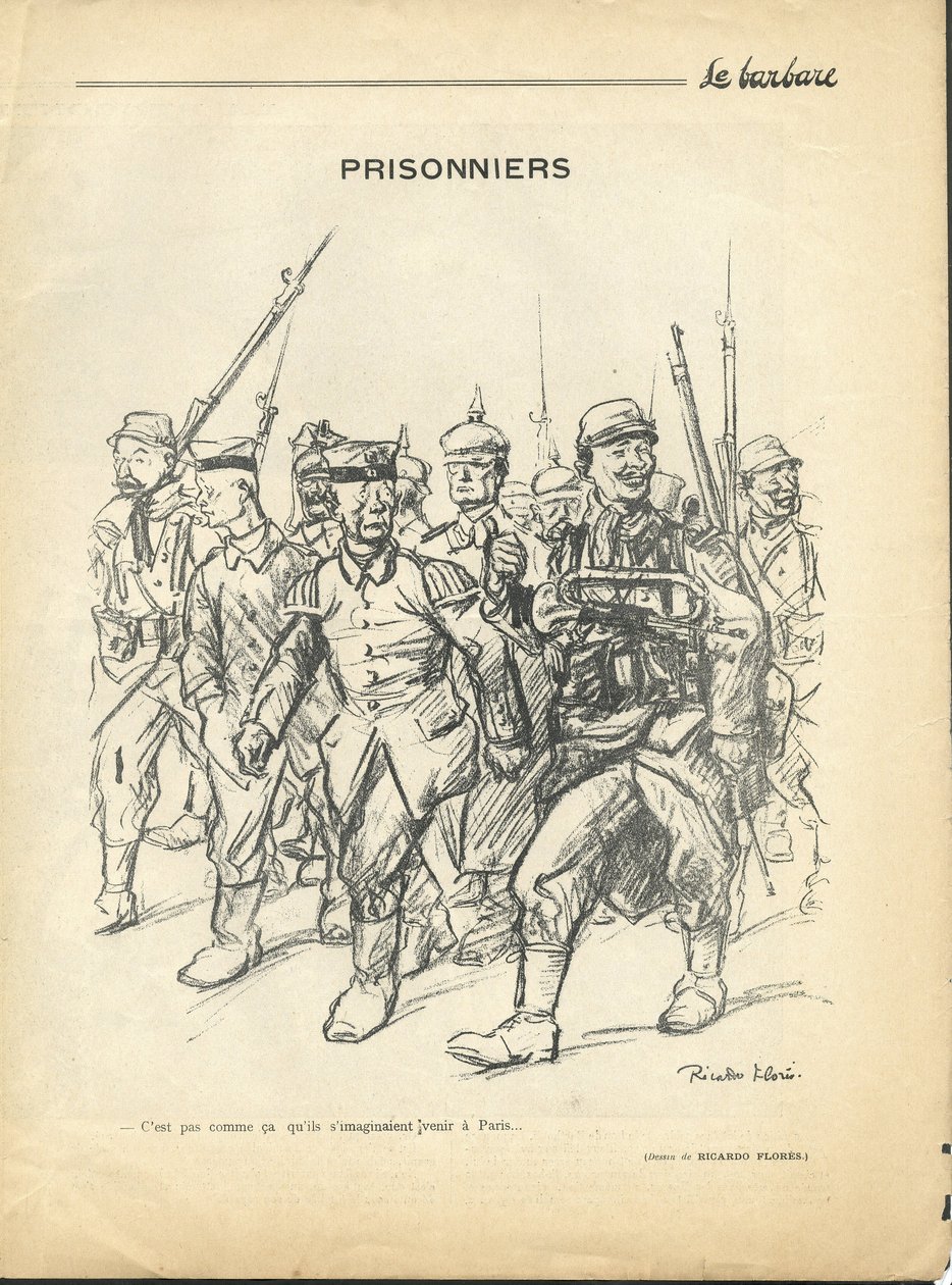 Ilustrace Ricardo Flores (1878-1918) v The Barbarian, č. 4 od Ricardo Flores