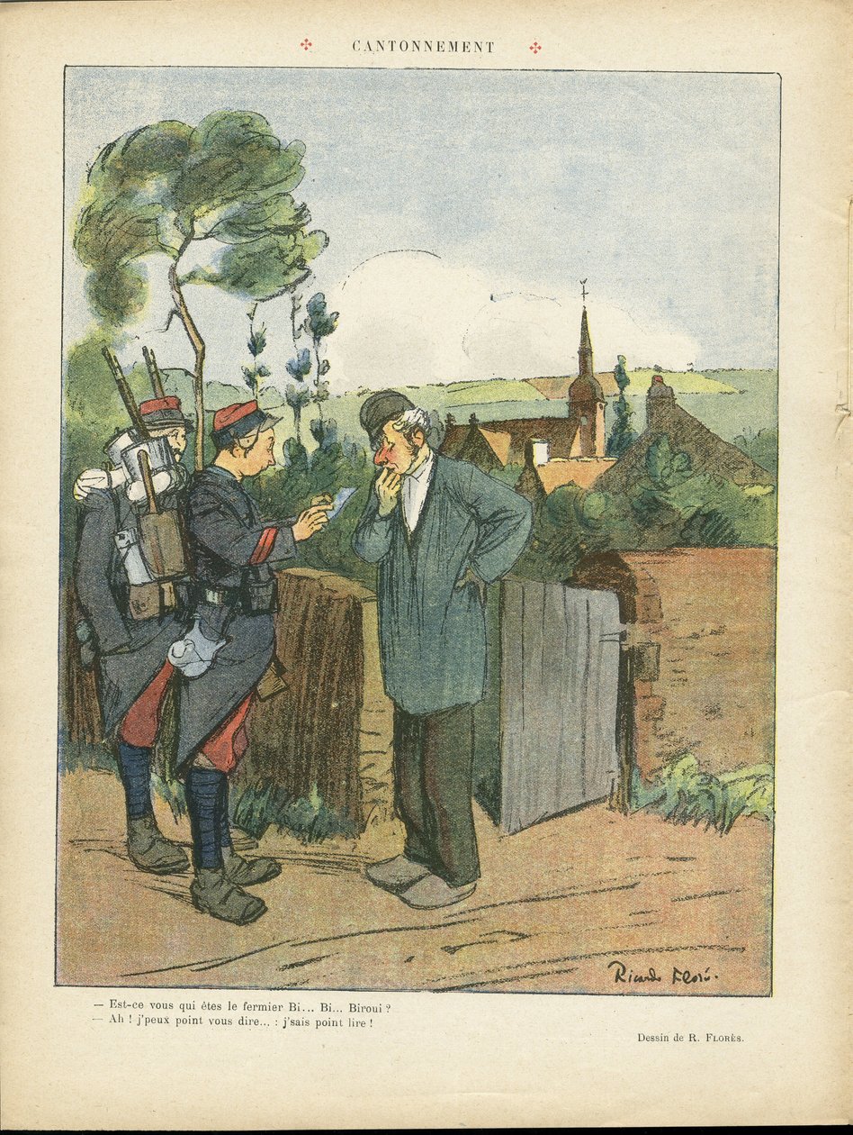 Ilustrace Ricardo Flores (1878-1918) v Le Lire od Ricardo Flores