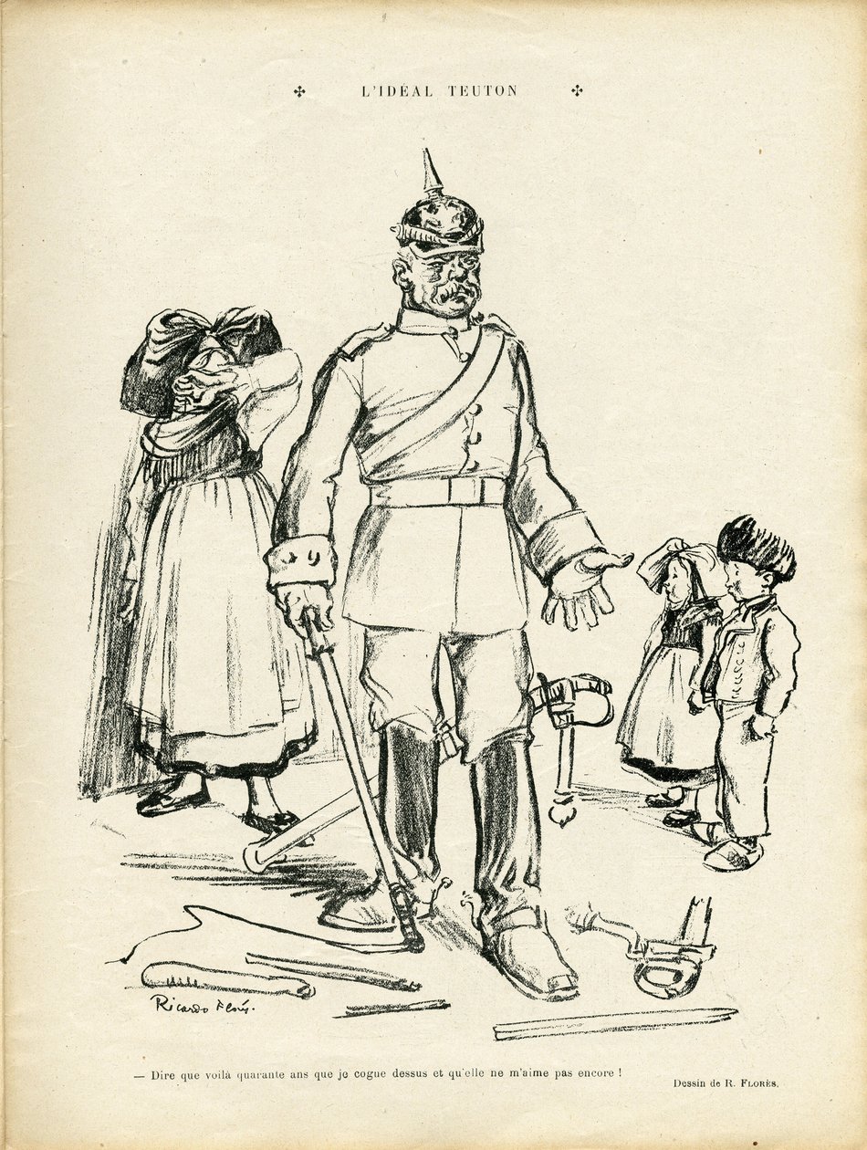 Ilustrace Ricardo Flores (1878-1918) v Le Rire od Ricardo Flores