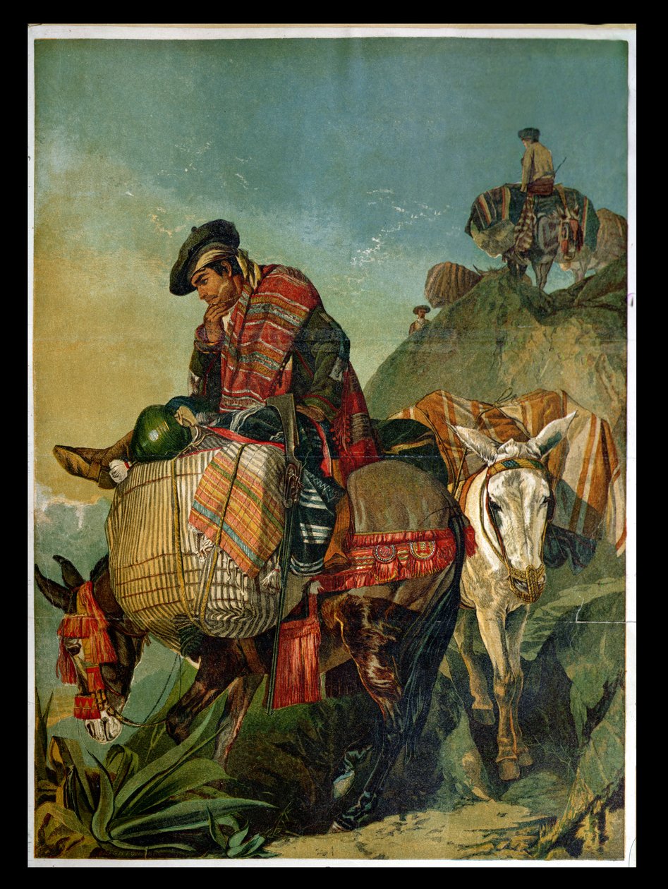 Španělský kontrabandista, 1861 od Richard Ansdell