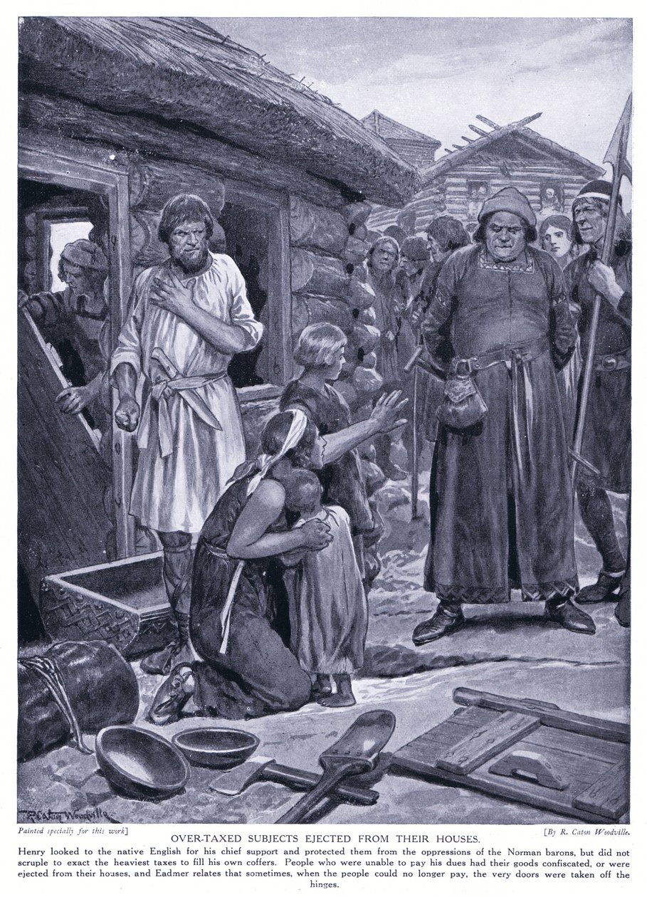 Přetížené subjekty vyhoštěné ze svých domovů, 20. léta od Richard Caton Woodville junior