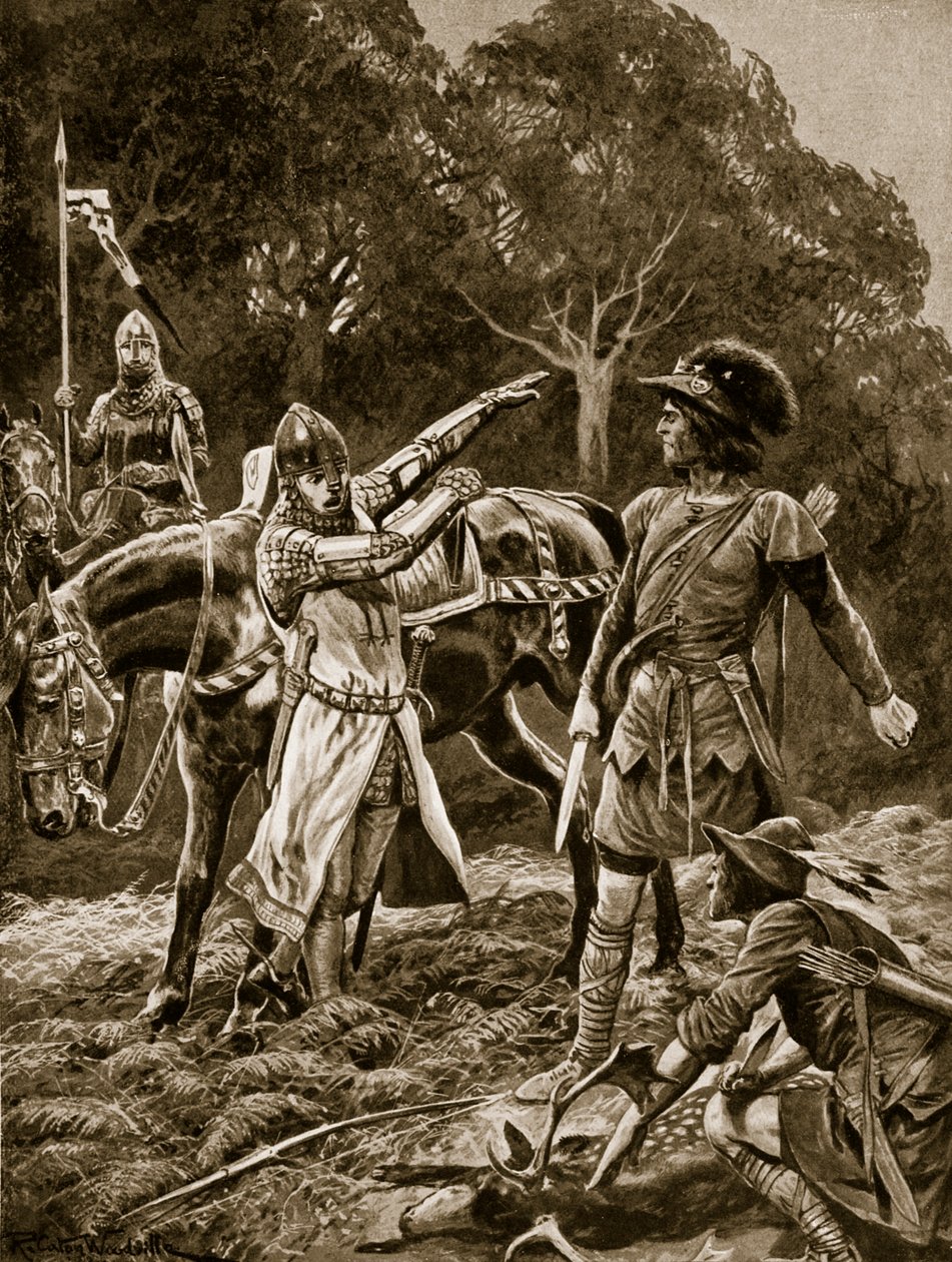 William dostává zprávy o vzestupu Severu, ilustrace z 