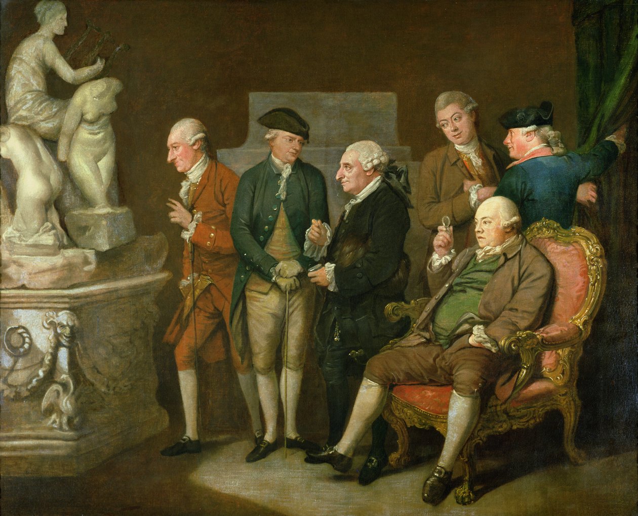 Skupina znalců od Richard Cosway