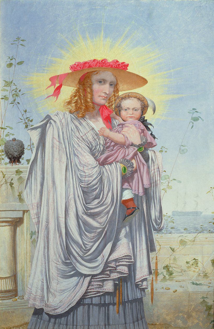 Matka a dítě, 1860 od Richard Dadd
