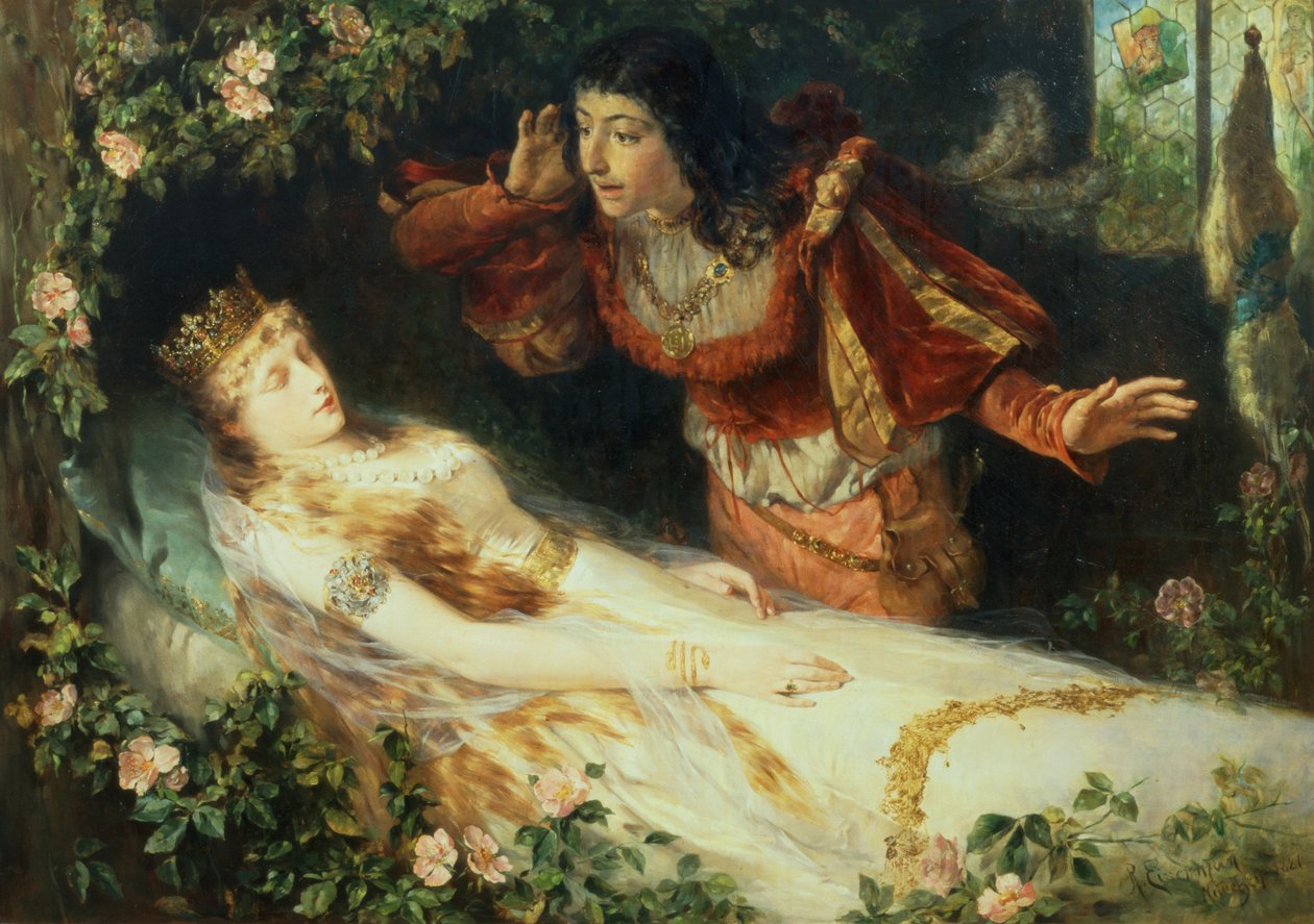 Šípková Růženka, 1881 od Richard Eisermann
