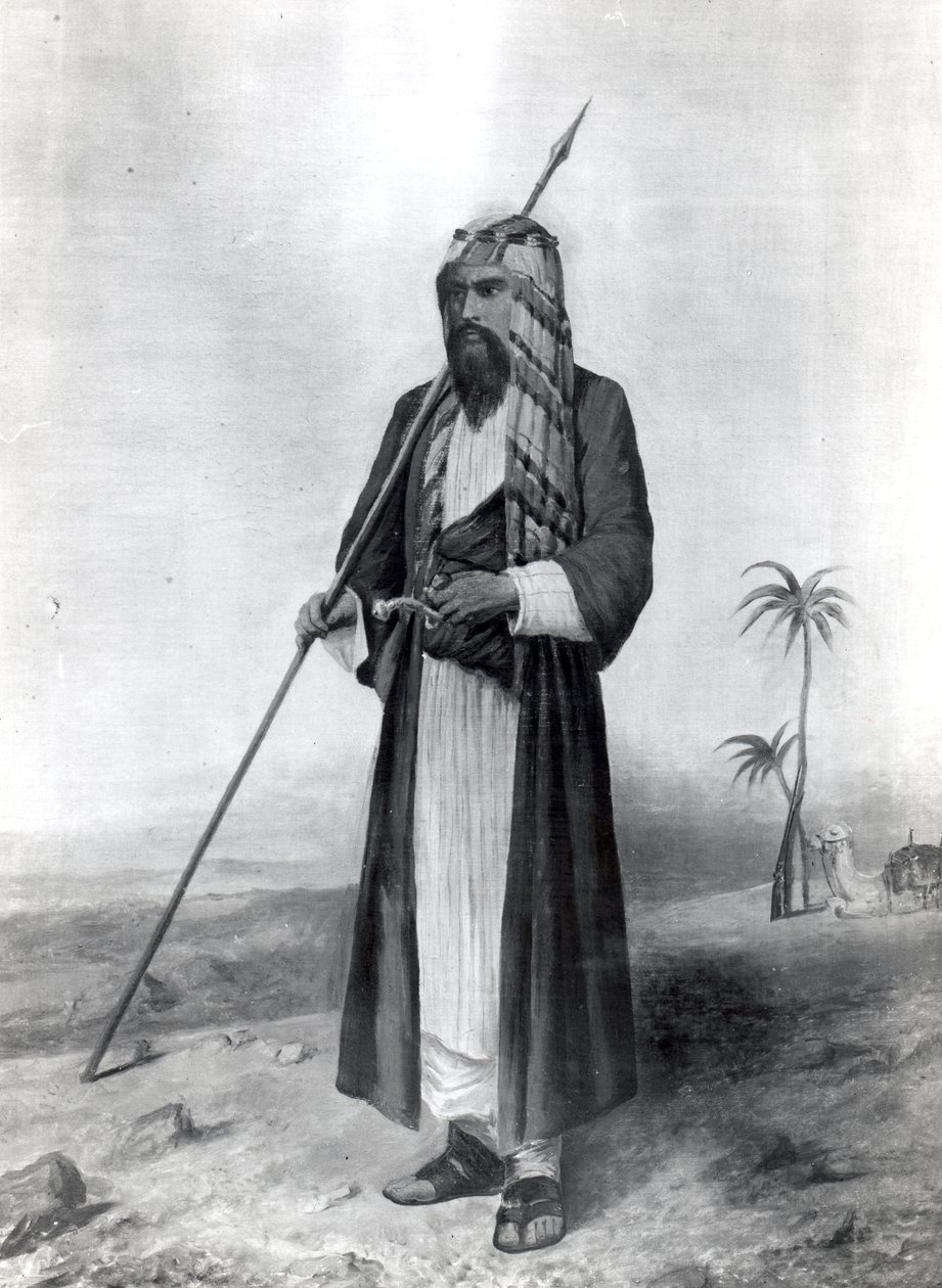 Portrét Richarda Burtona (1821-90) (barevná rytina) od Richard Francis Burton