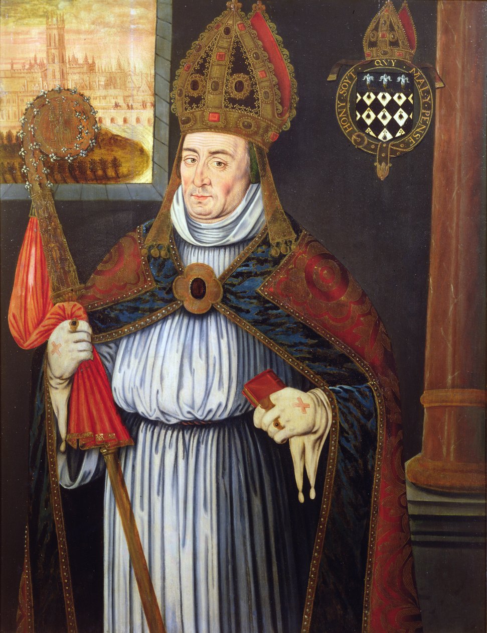 Portrét Williama z Waynflete od Richard Greenbury
