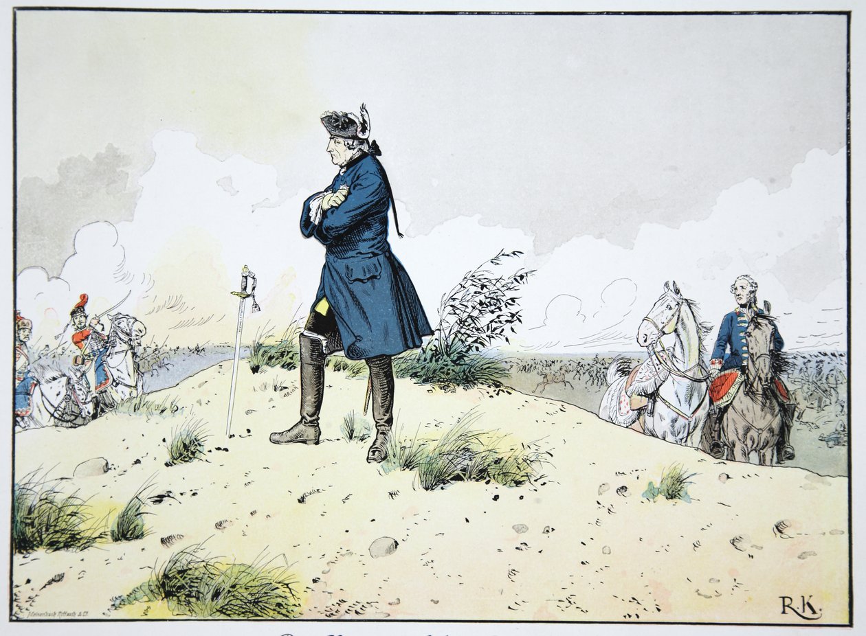 Kunersdorf, 12. srpna 1759 od Richard Knoetel