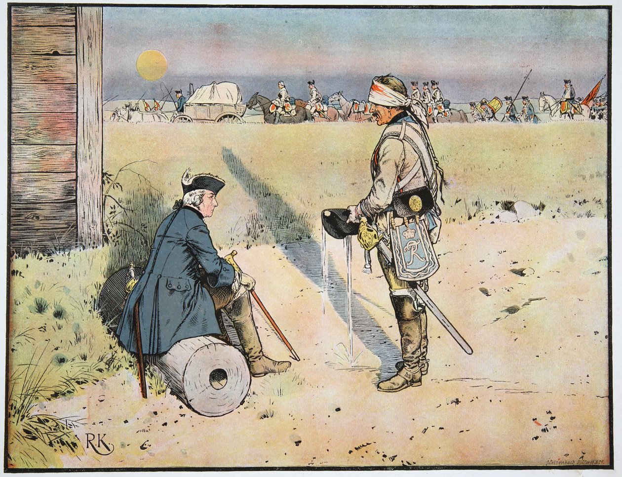 Večer v Kolíně, 18. června 1757 od Richard Knoetel