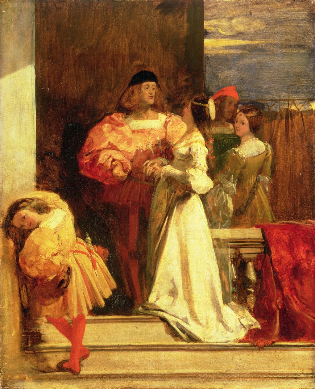 Večer v Benátkách, 1826-28 od Richard Parkes Bonington