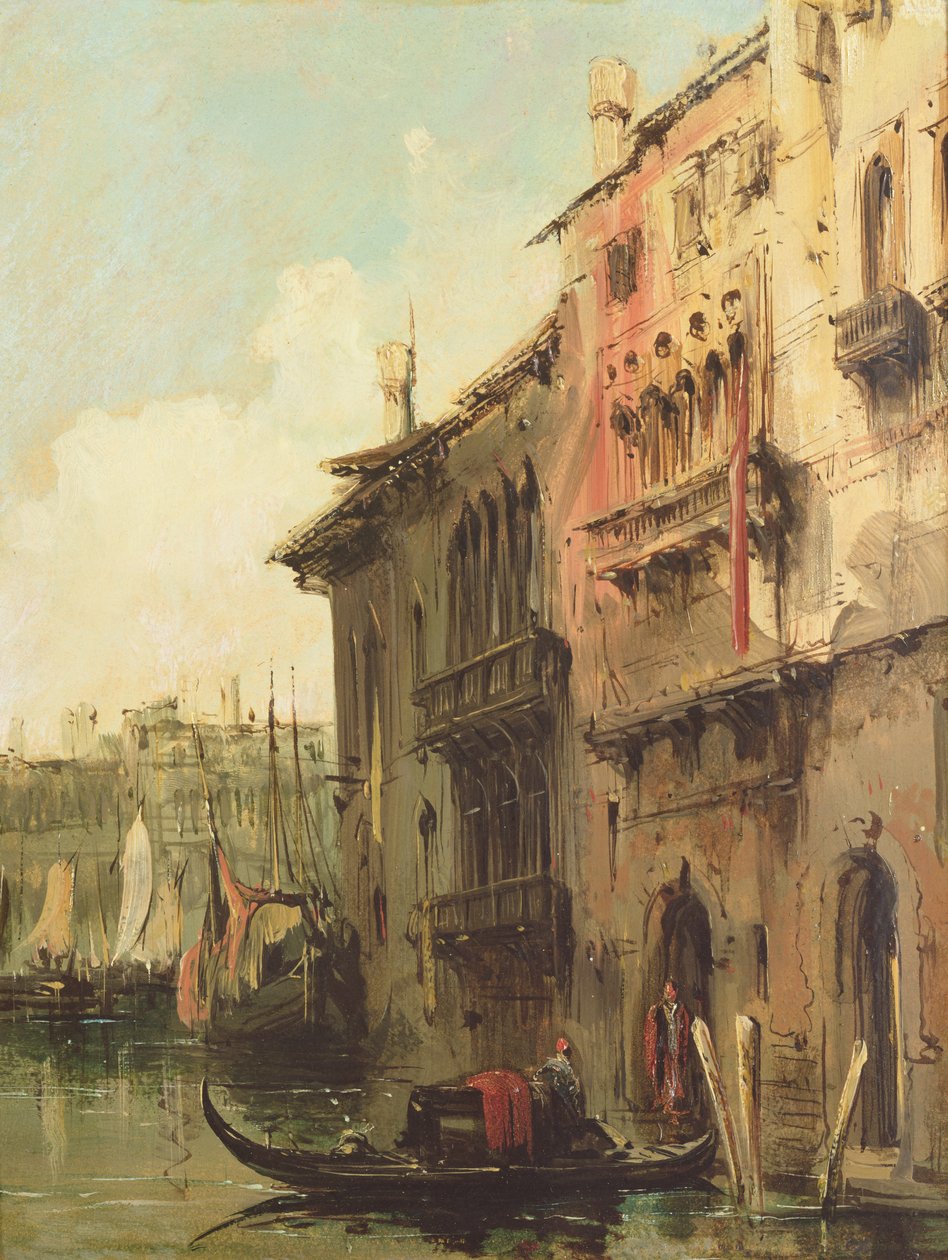 Benátky od Richard Parkes Bonington