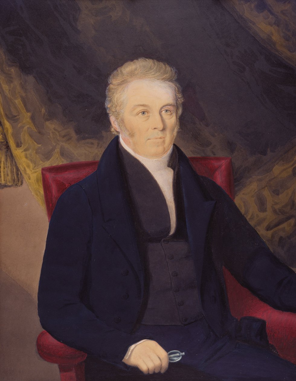 Portrét Johna Blaxlanda, 1832 (wc) od Richard Read