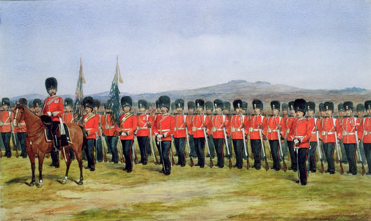 Královští střelci, 1876 od Richard Simkin
