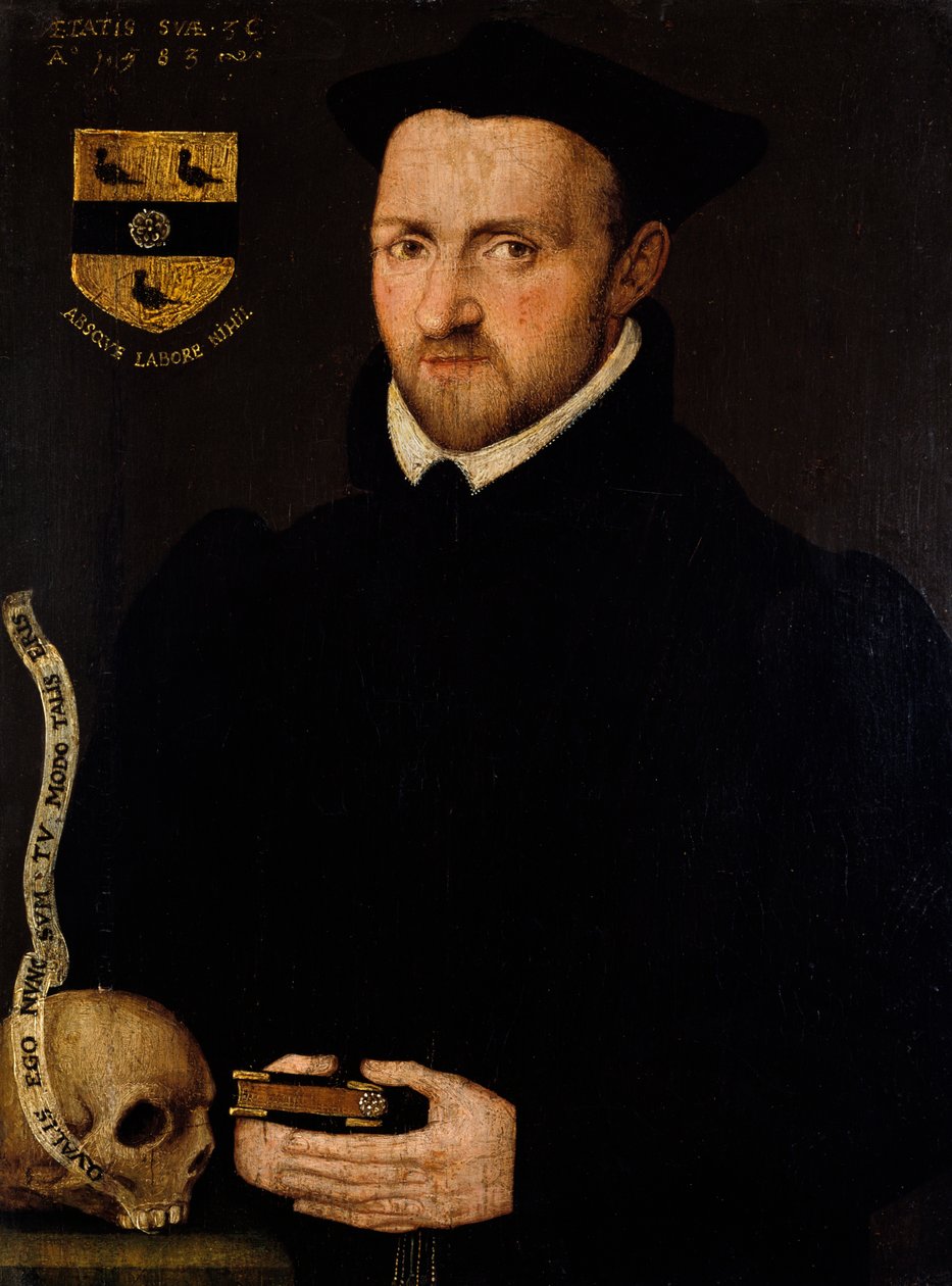 Portrét Ralpha Lumleyho, 1583 od Richard Stevens