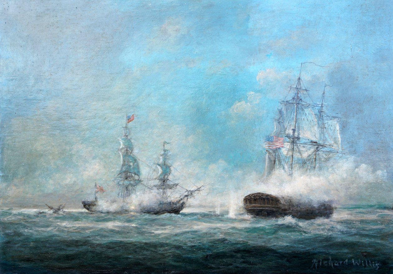 Zasnoubení mezi Makedonií a Spojenými státy 1812 od Richard Willis