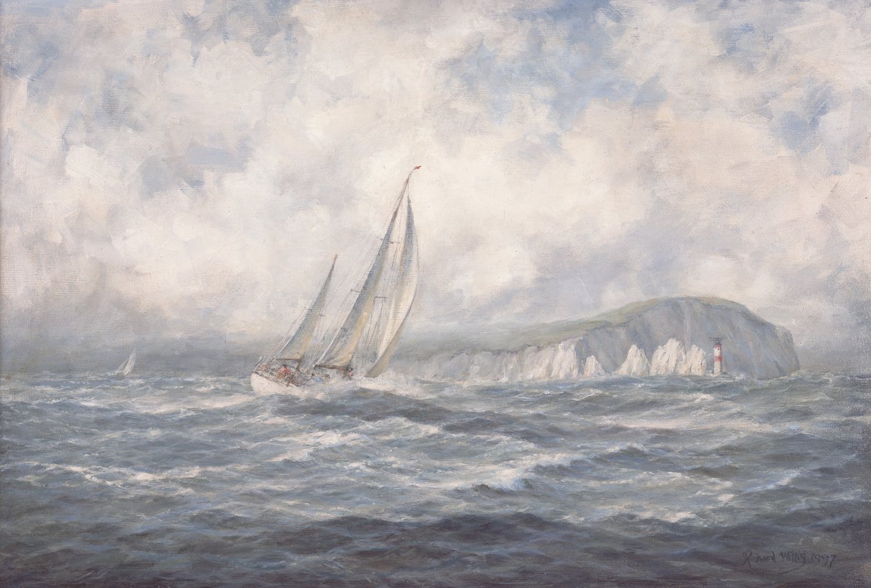 Off the Needles, Isle of Wight, 1997 od Richard Willis