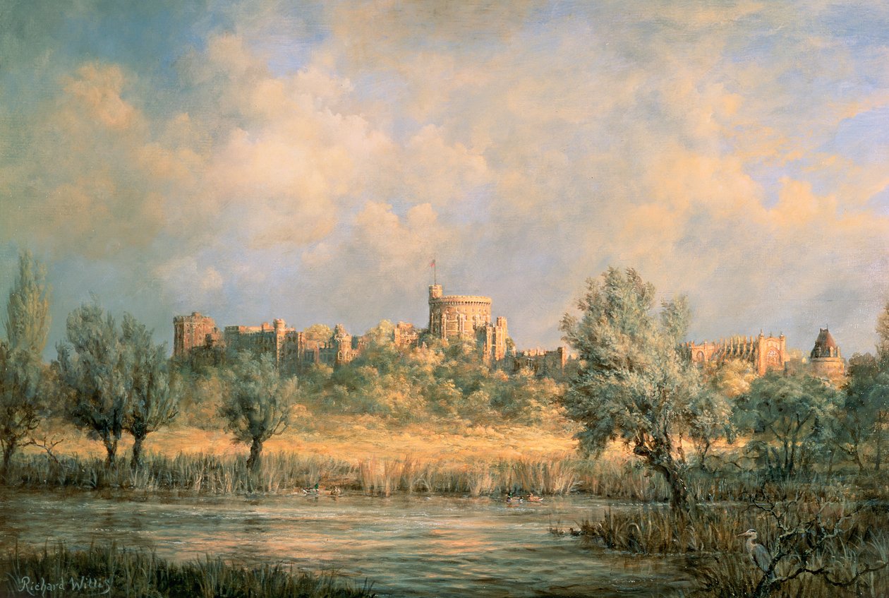 Hrad Windsor: od řeky Temže od Richard Willis