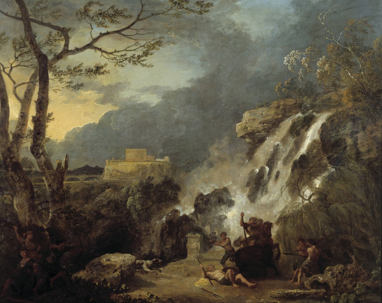 Meleager a Atalanta od Richard Wilson