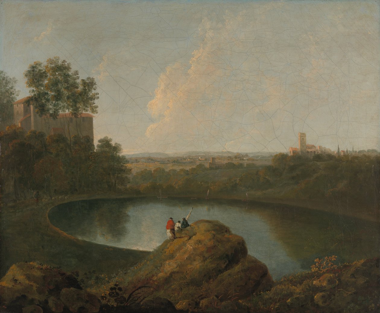 Hlava jezera Nemi od Richard Wilson