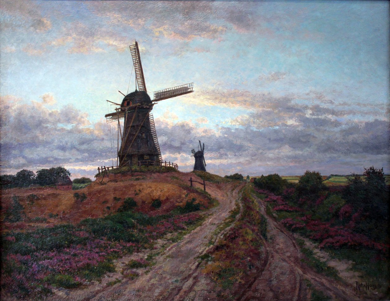 Markéty mlýn Husum od Richard von Hagn  