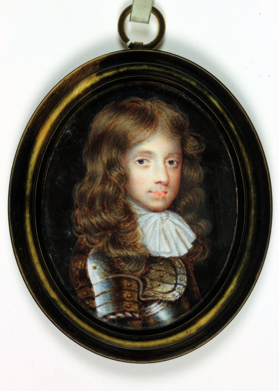 Henry Cavendish, hrabě z Ogle (akvarel na slonovině) od Richard  Gibson